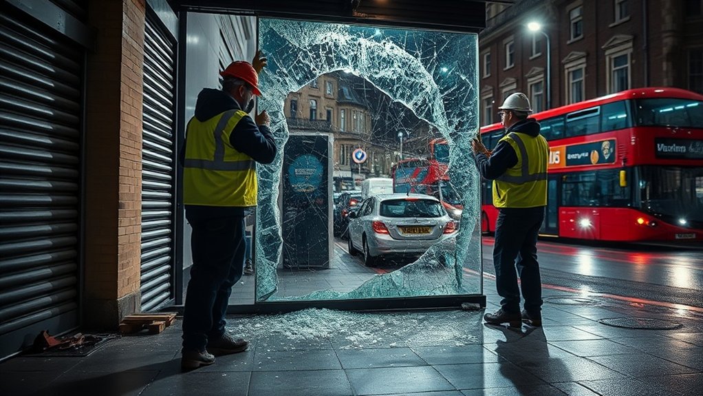 Emergency Shop Front Repair Lewisham