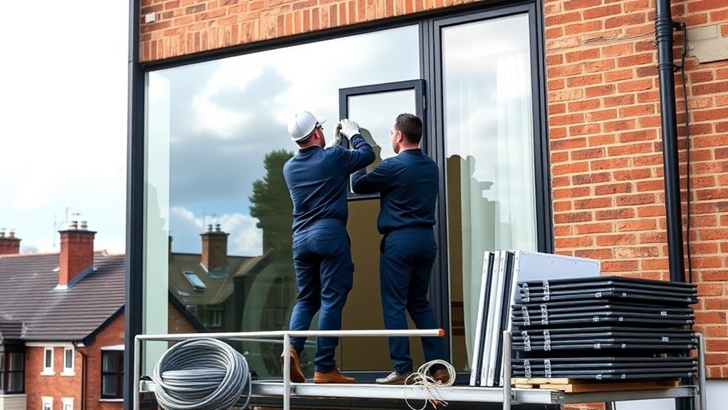 Glazier in Elverson Road