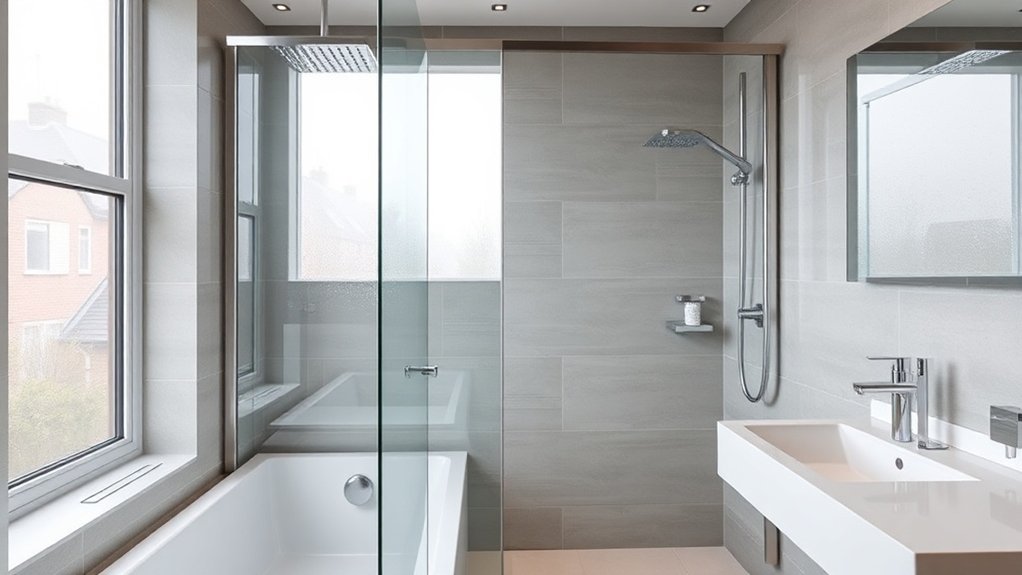 Semi-Frameless Shower Screens Lewisham