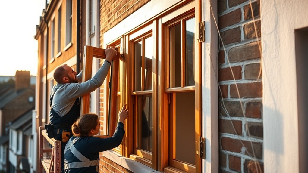 Wooden Window Installation Lewisham
